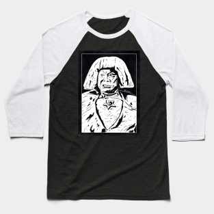 THE GOLEM (Black and White) Baseball T-Shirt